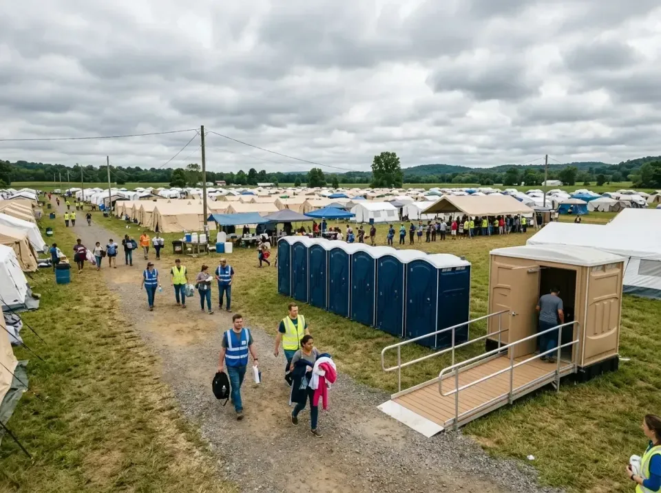 disaster-relief-camp-restrooms-010 — frequently asked questions, Dumpster & Portable Bathrooms Rental in Eagleview, PA